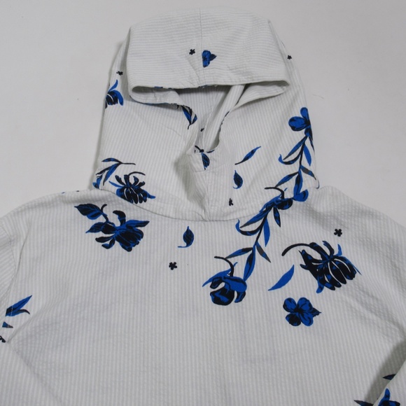 Kith White and Blue Floral Sweater/Hoodie - Picture 2 of 12